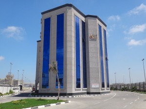the building